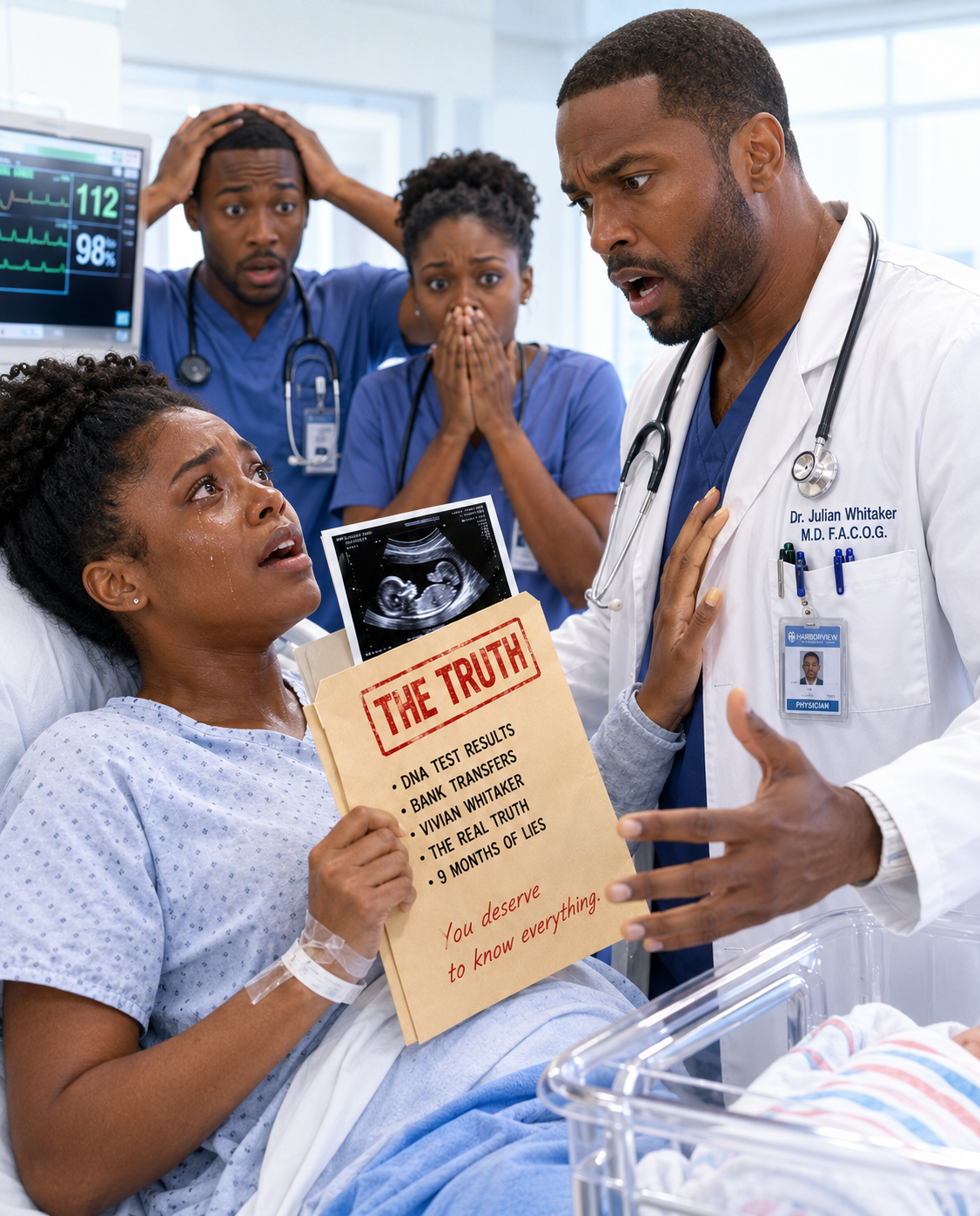 I was dy!ng inside the delivery room when the renowned surgeon called to save my life walked through the doors M1
