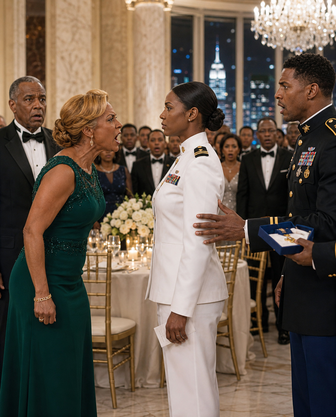 At My Husband’s Military Ball, My Mother-In-Law Grabbed An Mp, Pointed At Me In My Dress Whites, And Screamed “Arrest Her” Like I Was Some Stranger Who’d Stolen A Uniform