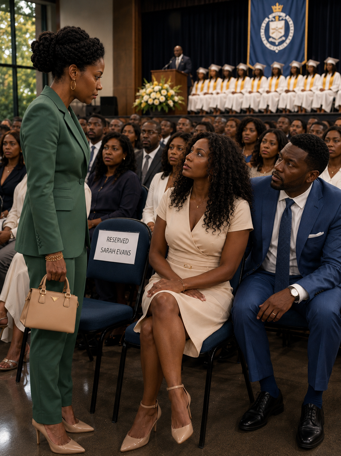 My Ex’s New Wife Took My Seat At Graduation Until My Son Took The Podium And Revealed The Proof That Silenced Everyone