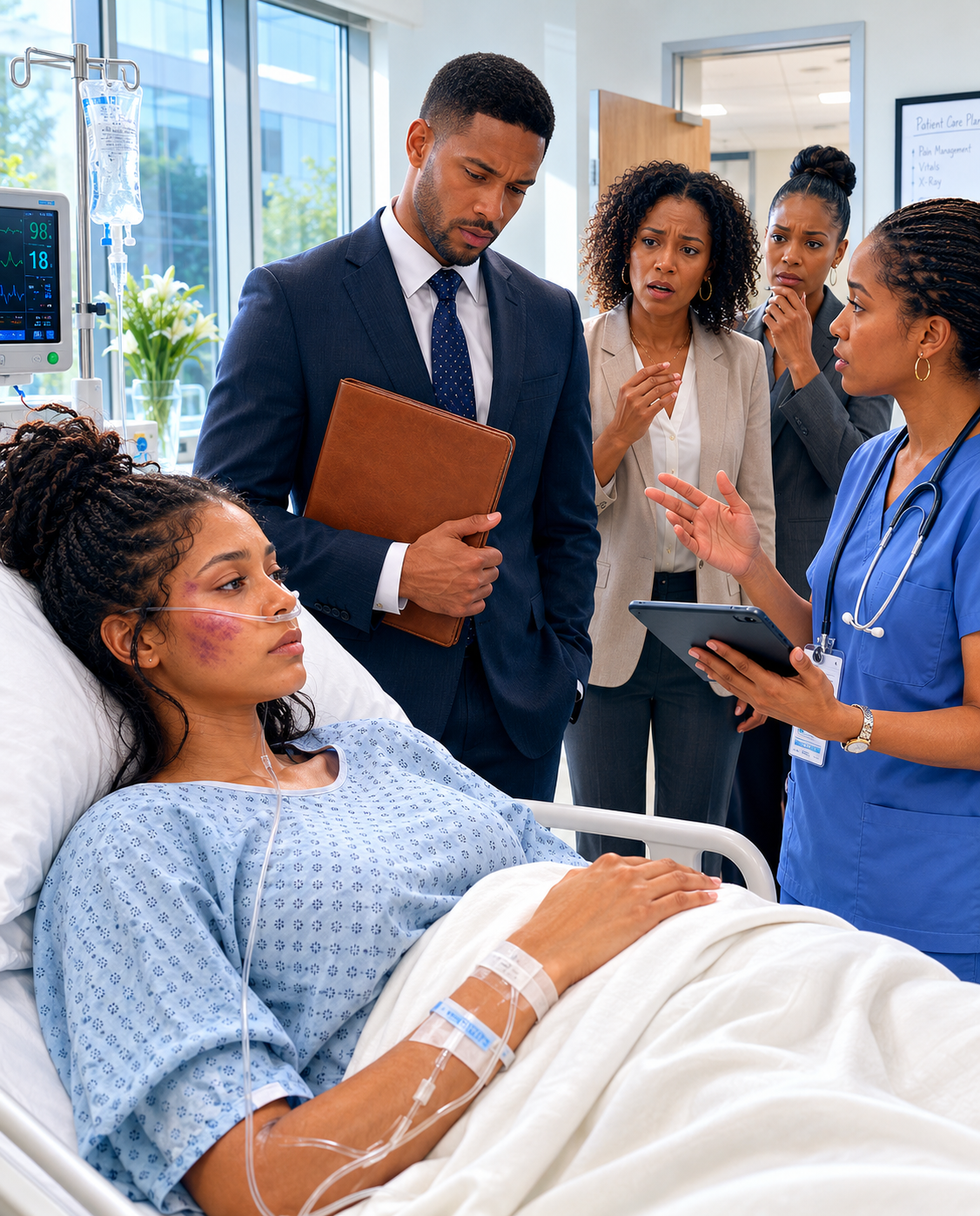 My mom ignored my calls from the operating room because my sister was upset over a home decor argument so I asked my lawyer to meet me in the ICU when she finally arrived she learned the true cost of ignoring me….