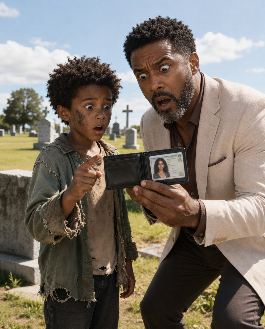 When a Homeless Boy Saw His Mother’s Photo Inside a Millionaire’s Wallet, He Uncovered a Shocking Truth…