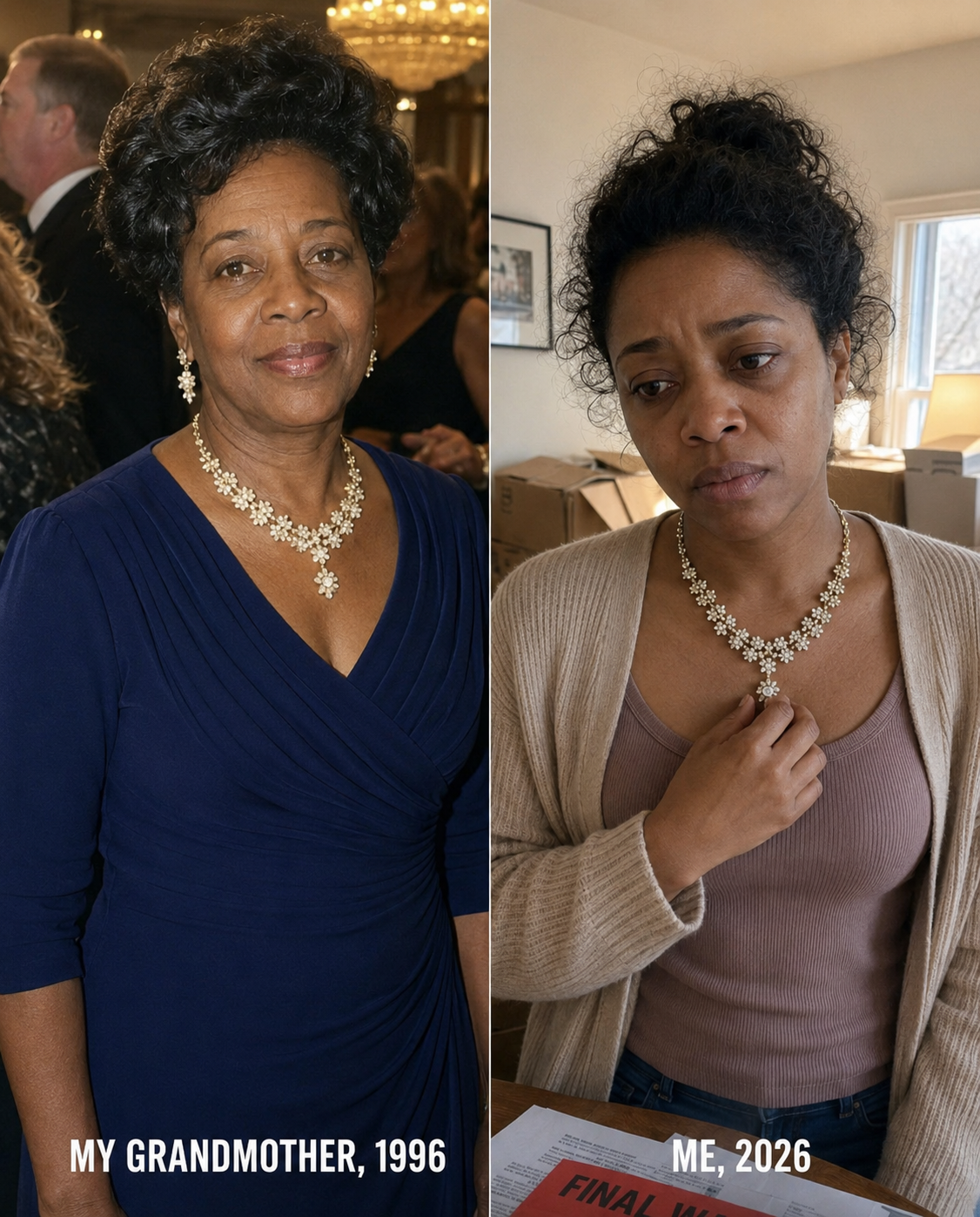 Desper.ate and Bro.ke, I So.ld My Grandmother’s Necklace—What Happened Next Changed My Life Forever - happy soul gif.t