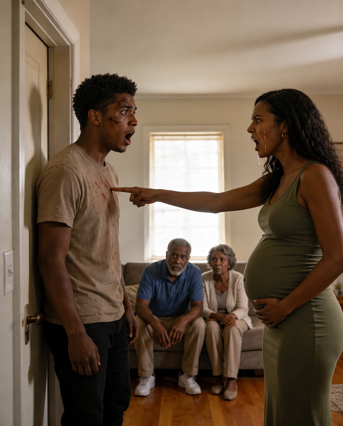When I was 17, my adopted sister told everyone I got her pregnant. My parents threw me out, my girlfriend walked away, and my entire world fell apart in a single night. Ten years later, the truth finally surfaced, and my whole family showed up at my door in tears. I didn’t open it.