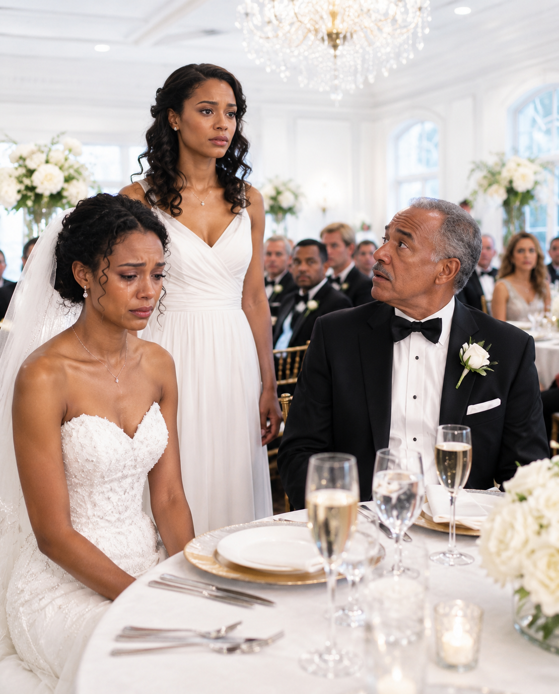 Raised my little sister alone after our parents disappeared from our lives, and at her wedding, her father-in-law looked me up and down and said, “So you’re the charity case who raised the bride?”