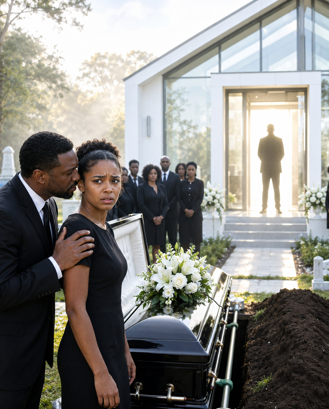 At My Grandmother’s Funeral,Her Lawyer Pulled Me AsideWhat I Saw at the Dark Door Changed Everything