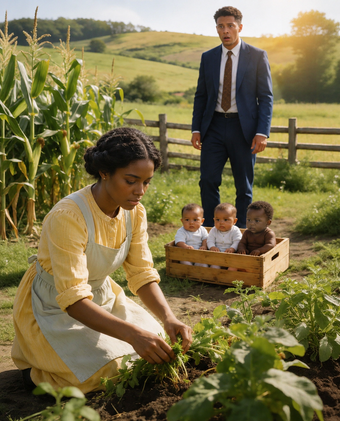 He Walked Away Chasing Millions, Leaving Behind the Woman Who Built Him From Nothing. Two Years Later, He Returned—And Froze When He Saw Her in the Fields With Three Children Who Changed Everything