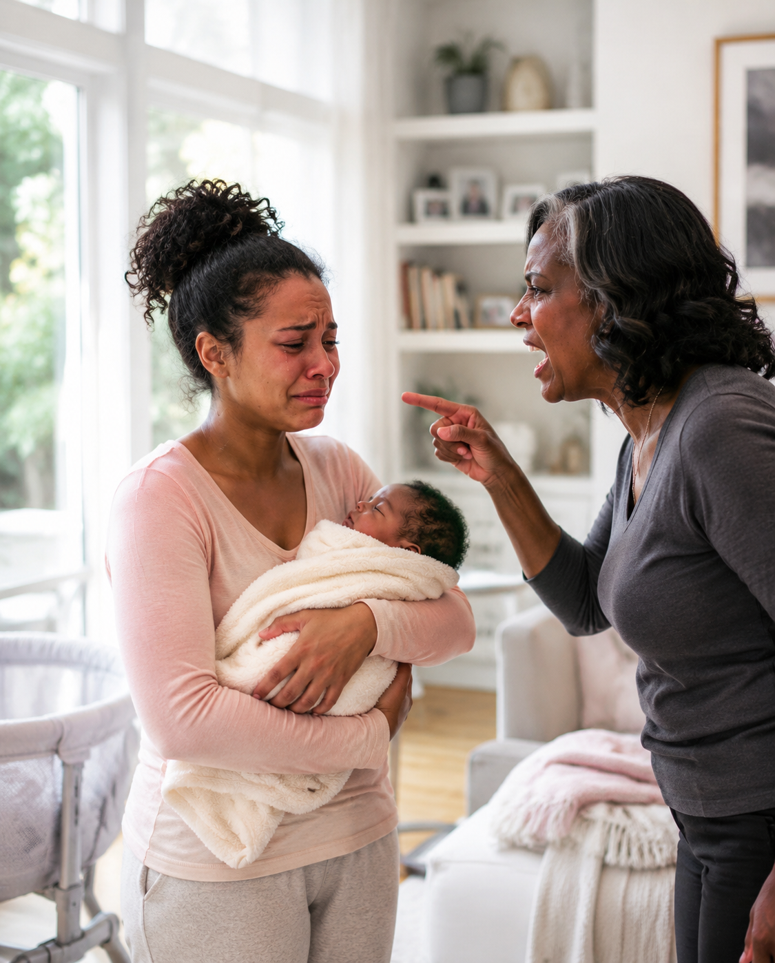 I delivered my daughter with no one beside me — and only hours later, my mother sent me a text saying, “Your sister’s kids need new phones. Send $2,000.”