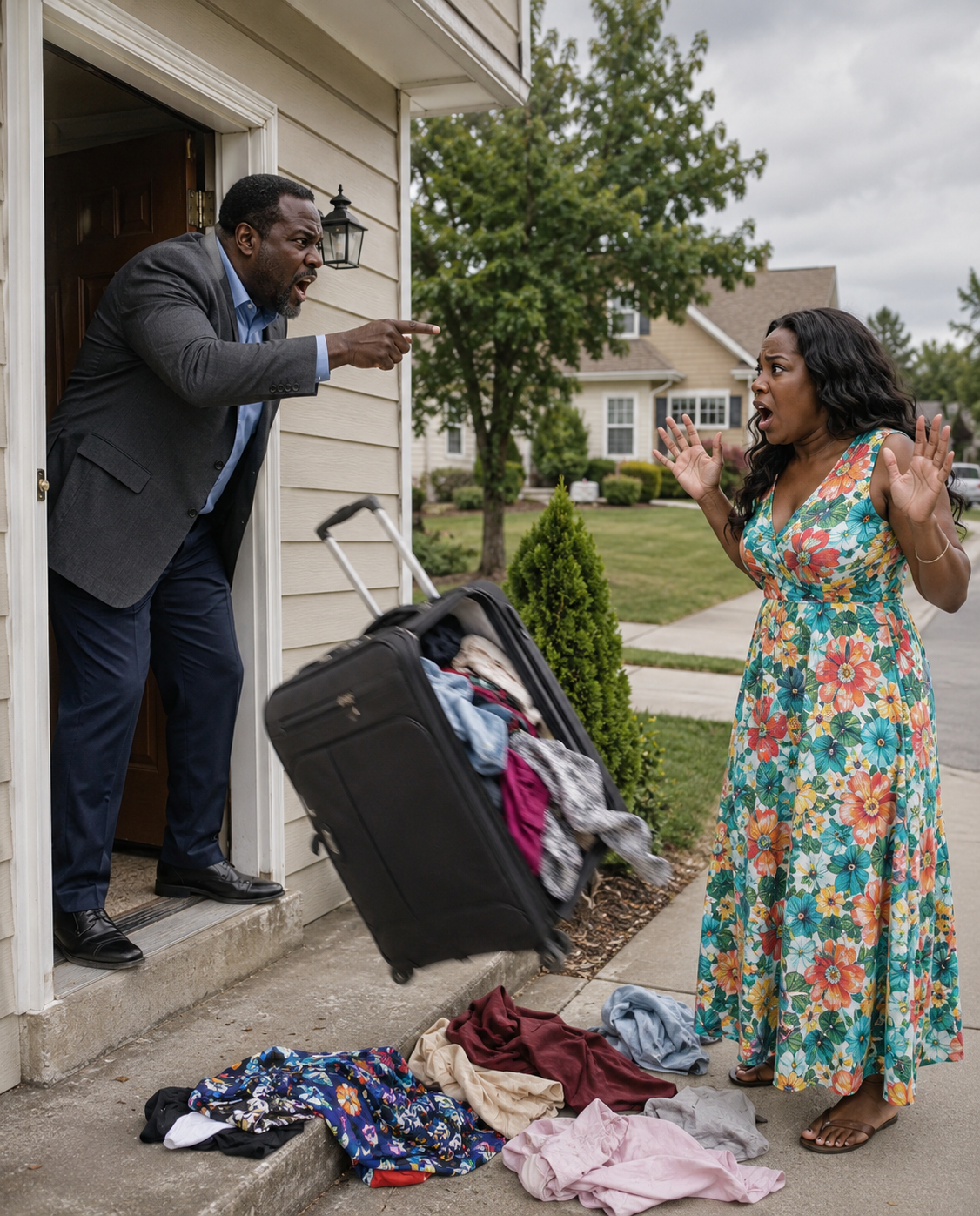My husband threw me out on the street after inheriting 75 million, believing I was a burden. But as the lawyer read the final clause, his triumphant smile turned into a face of panic.