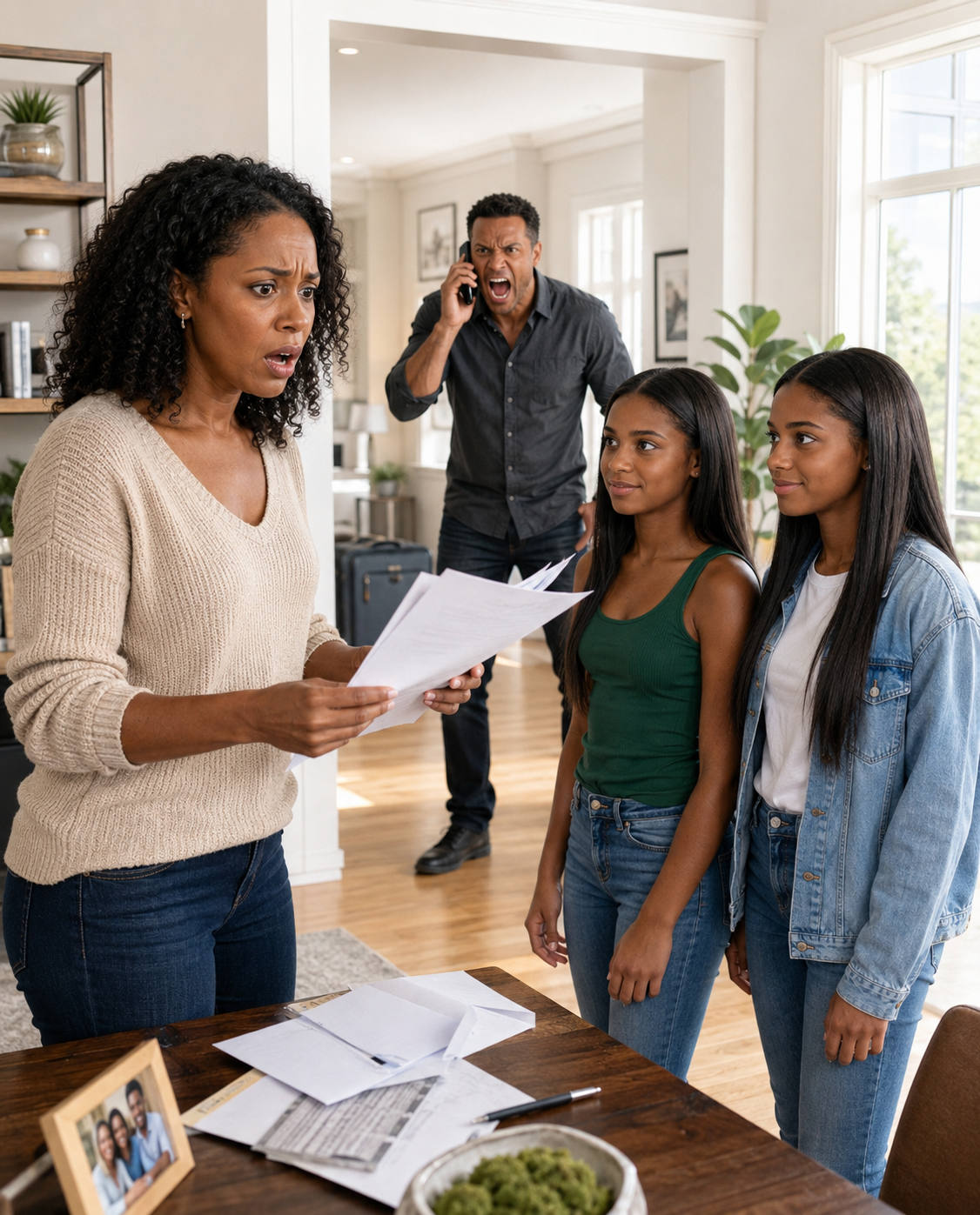 My Husband DRAINED Our Twin Daughters’ COLLEGE FUND And Vanished With His Mistress. I Was Devastated… Until The Girls Smirked And Said, “Mom, Don’t Worry. We Handled It.” Days Later, He Called Screaming After Discovering…