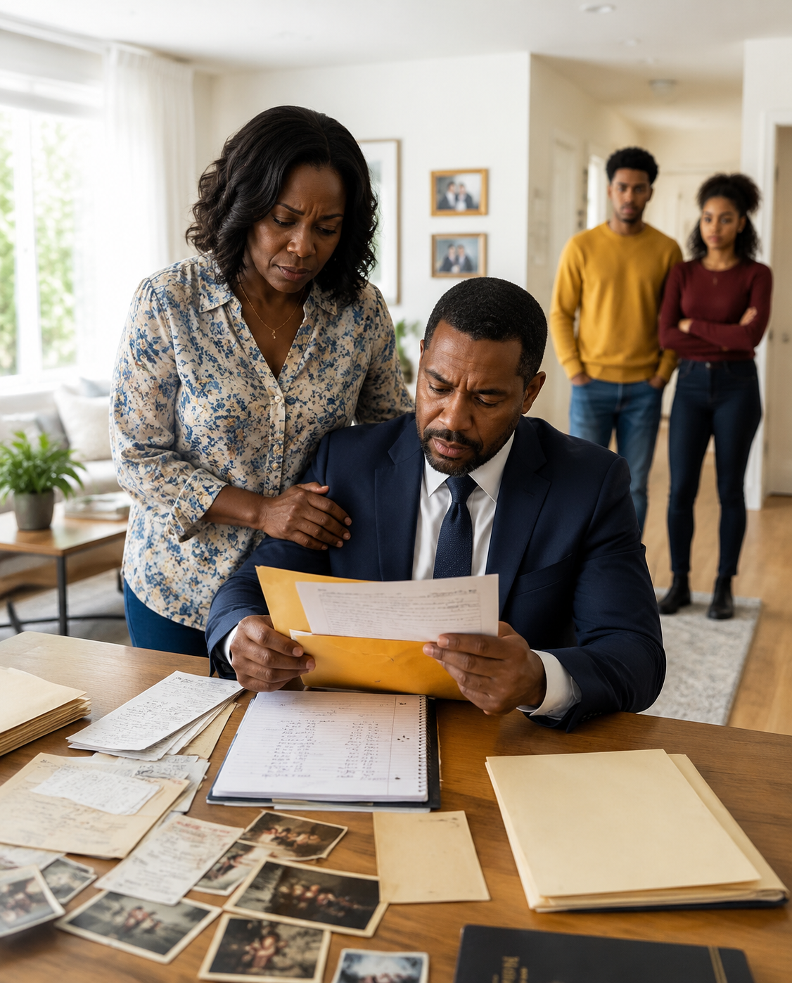 The secret letter from the father-in-law that he called a burden
