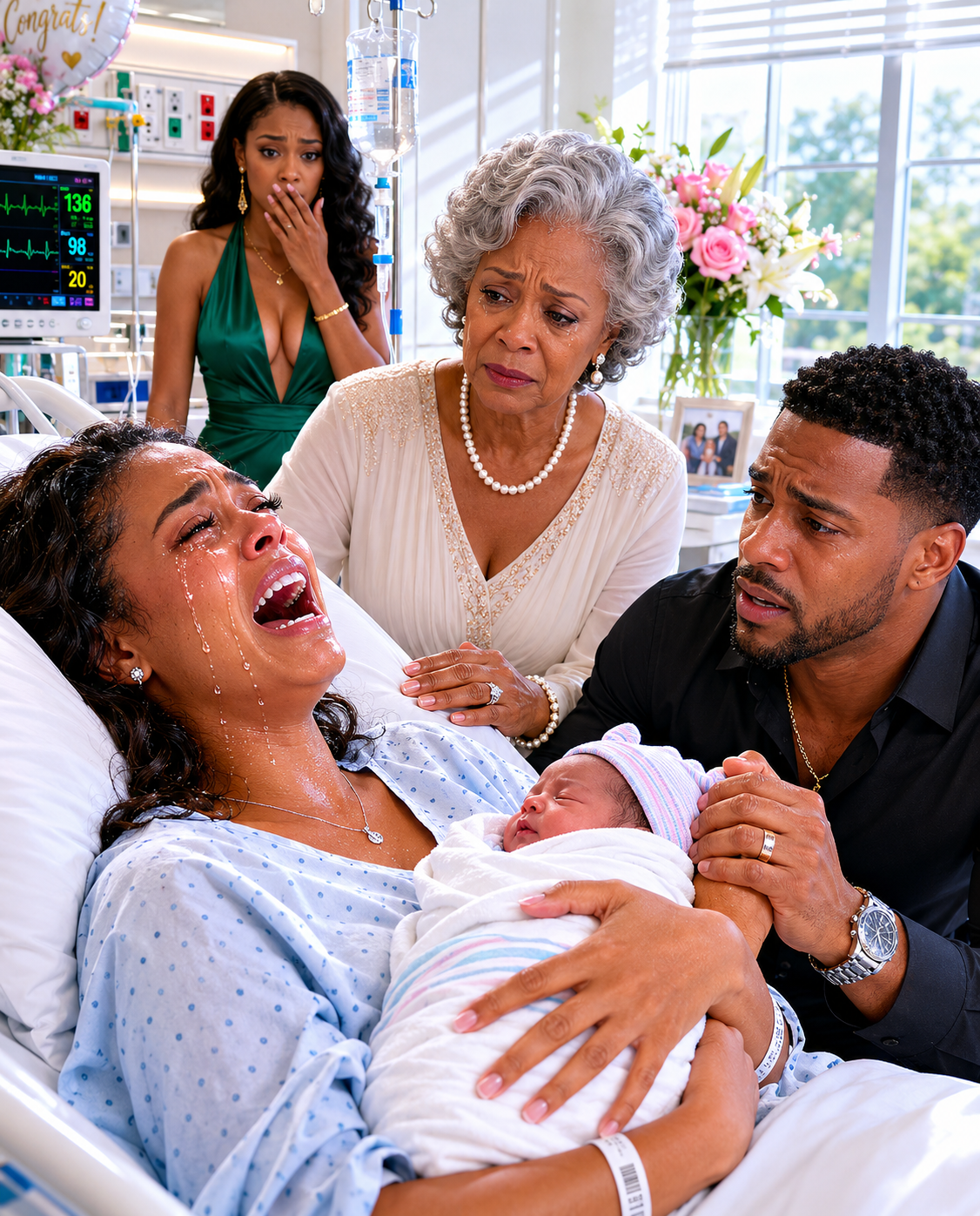 Her mother-in-law and her husband’s mistress filed for divorce after she gave birth, thinking she was a “nobody,” unaware that she was the true owner of the hospital and the empire that fed them.