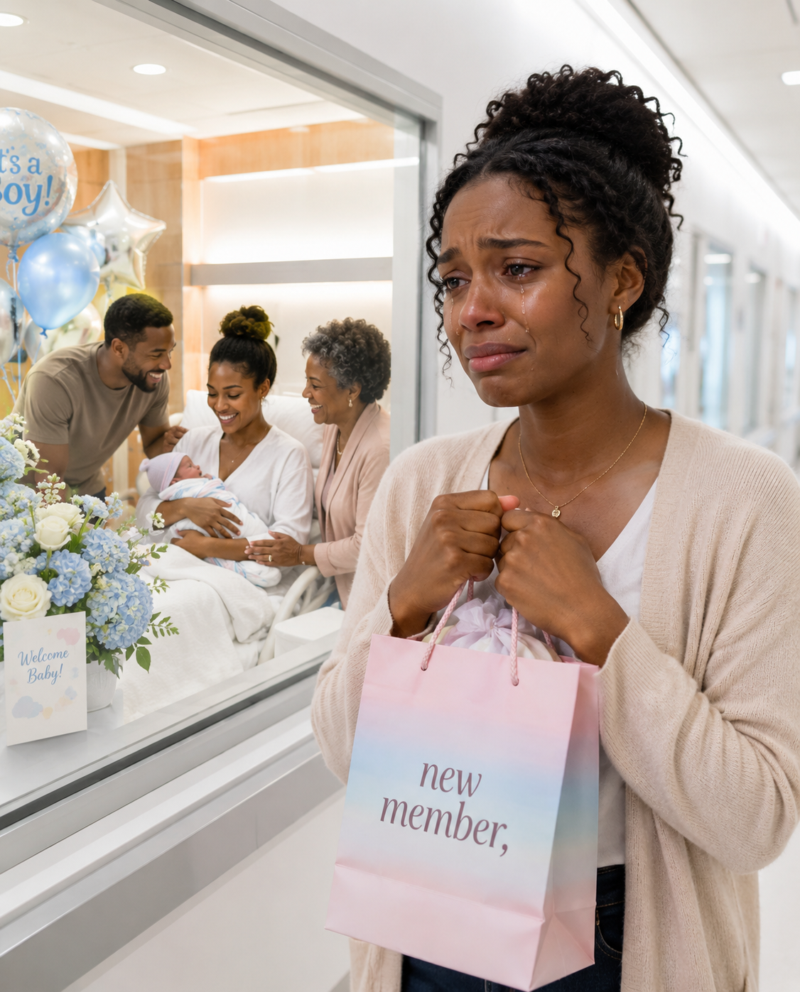 My sister had just given birth, therefore I went to the hospital to visit. But as I walked down the corridor, I heard my husband’s voice. “She has no idea. At least she’s good for money.”