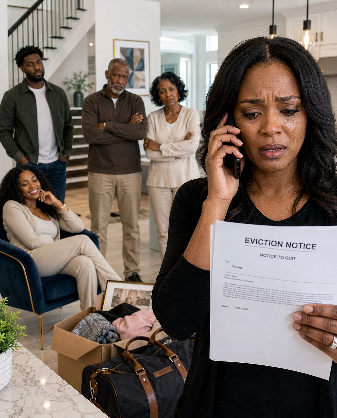 My husband’s family came to live with us without telling us first. They said they won’t pay rent or help with chores. I just said, “Okay, no problem! Lol.”