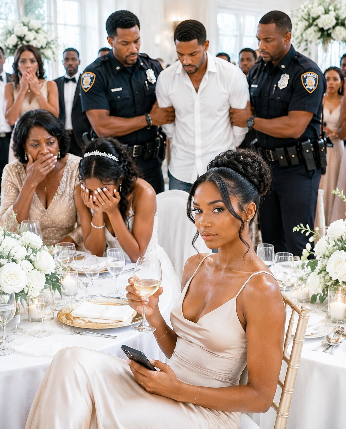 At my SIL’s wedding, my mother-in-law seated my husband’s mistress with the family. I didn’t cry or confront anyone. I just picked up my gift and walked out. That night, my husband called me 11 times