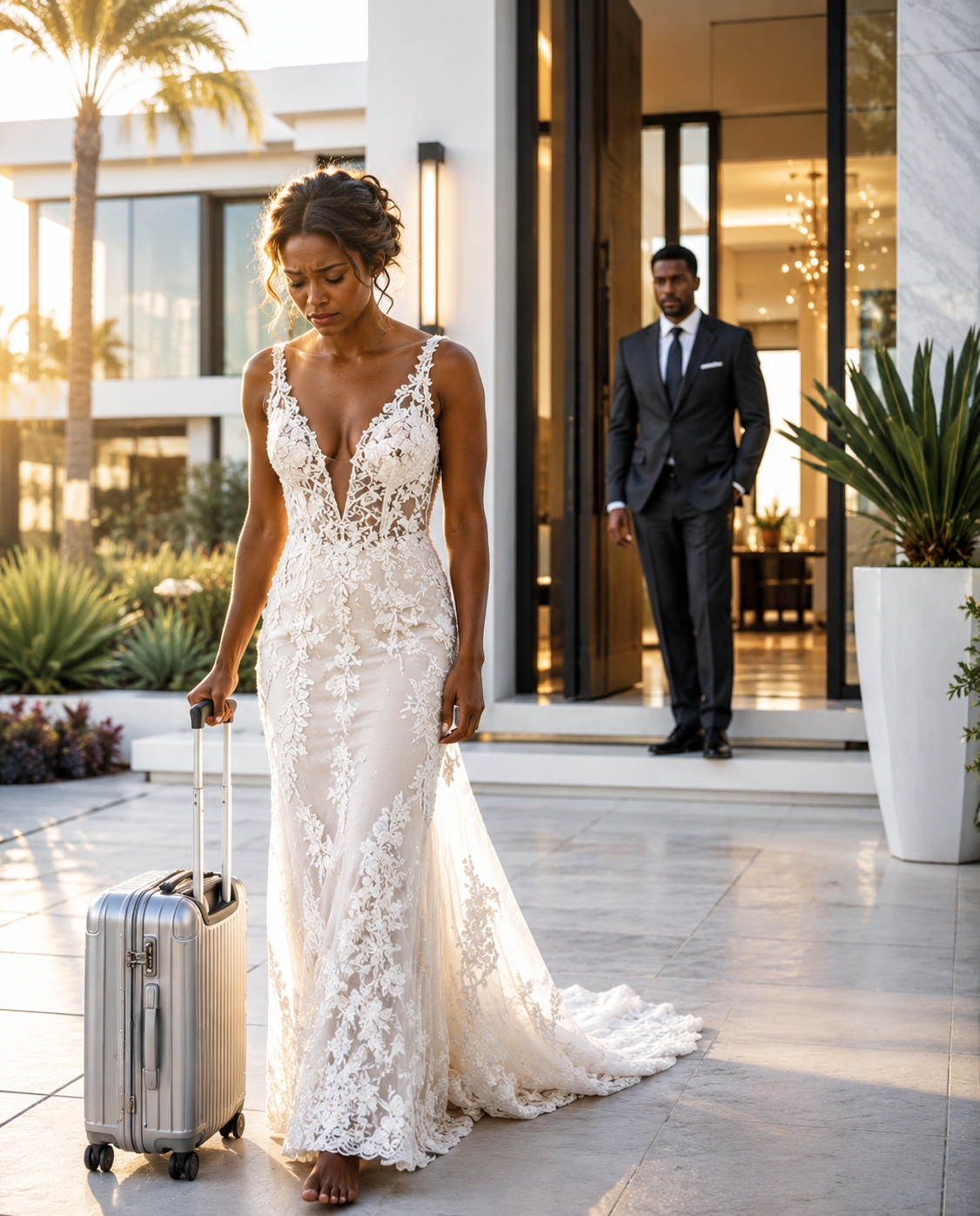 During our wedding night, my husband suddenly disappeared for 3 hours. As I found out the truth, I quietly left, ending our marriage.