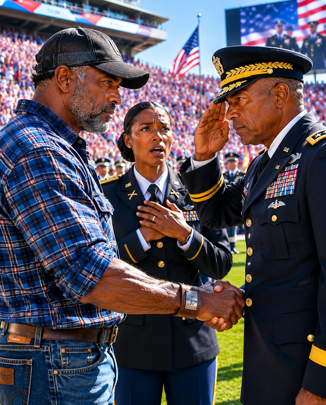 The General Saluted the Truck Driver - 5!001
