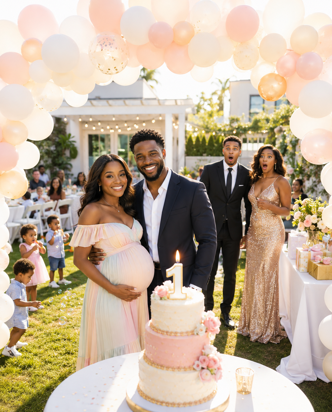 My ex-husband sent me an invitation to his son’s first birthday with his lover to humiliate me as “infertile” — but when I showed up, I held hands with the person he thought was d.ea.d and whom he had long since buried in oblivion.