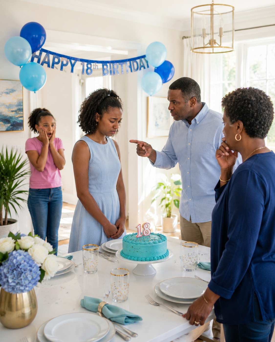My parents canceled my 18th birthday because my sister threw another tantrum. So I packed my life in silence, walked away, and let their “perfect family” collapse without me…