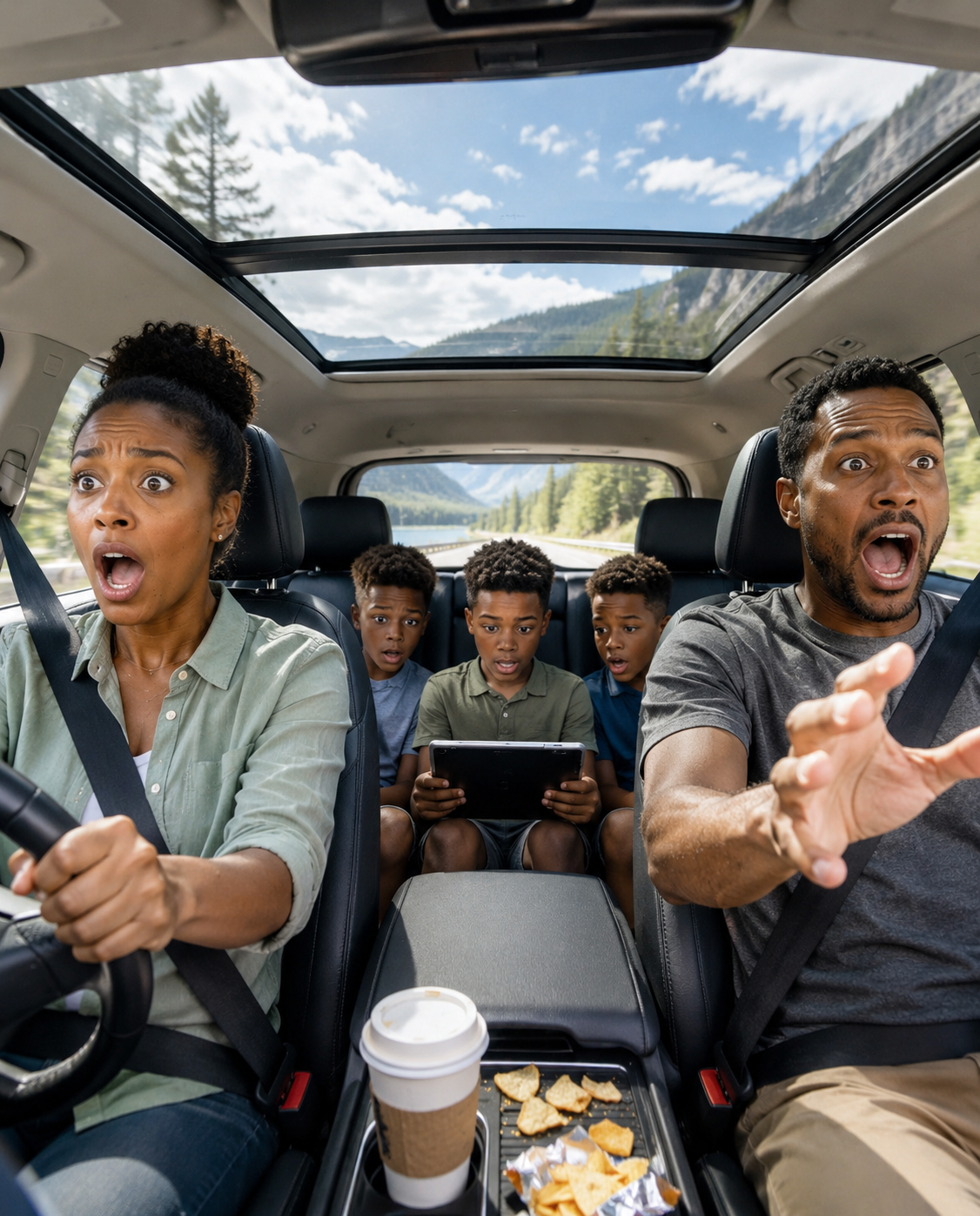 On the way to a family reunion, my husband went pale and whispered, “Turn the car around. Now.” I was stunned. “Why?” “Just turn around, please.” I trusted him — and it saved us. I never saw my parents the same way again…