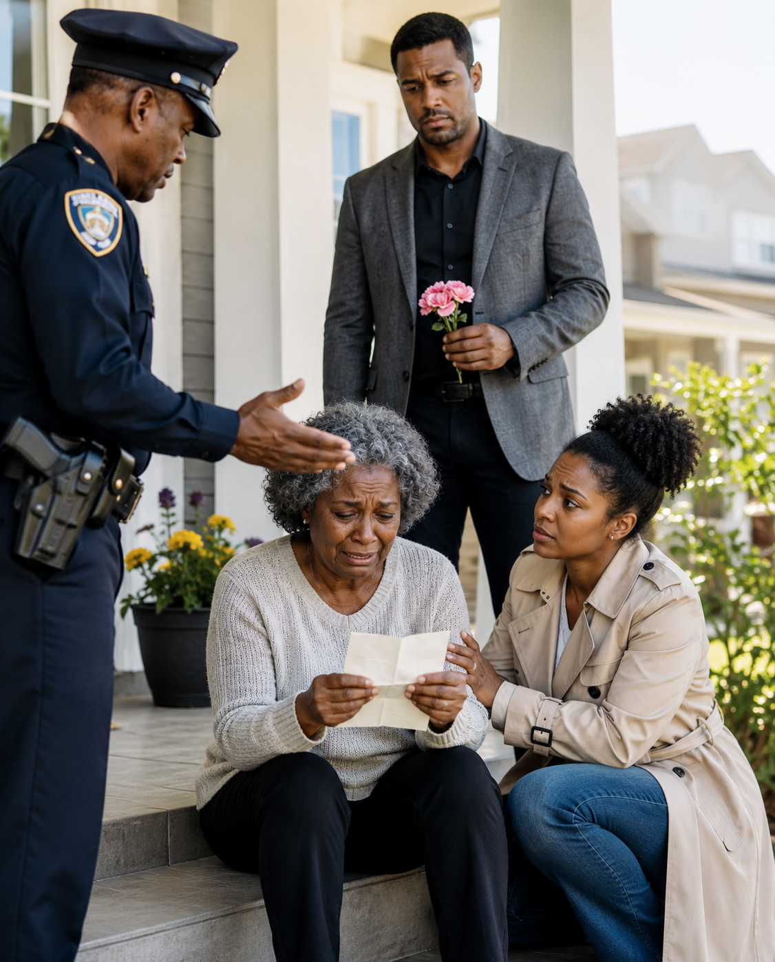 My daughter texted me, “Don’t come over this weekend. My husband doesn’t want you around.” I simply nodded, didn’t argue, and quietly canceled every check I’d been sending. The next day, she showed up on my doorstep like nothing had happened, wearing that practiced, nervous smile. But this time, I didn’t do what she expected…