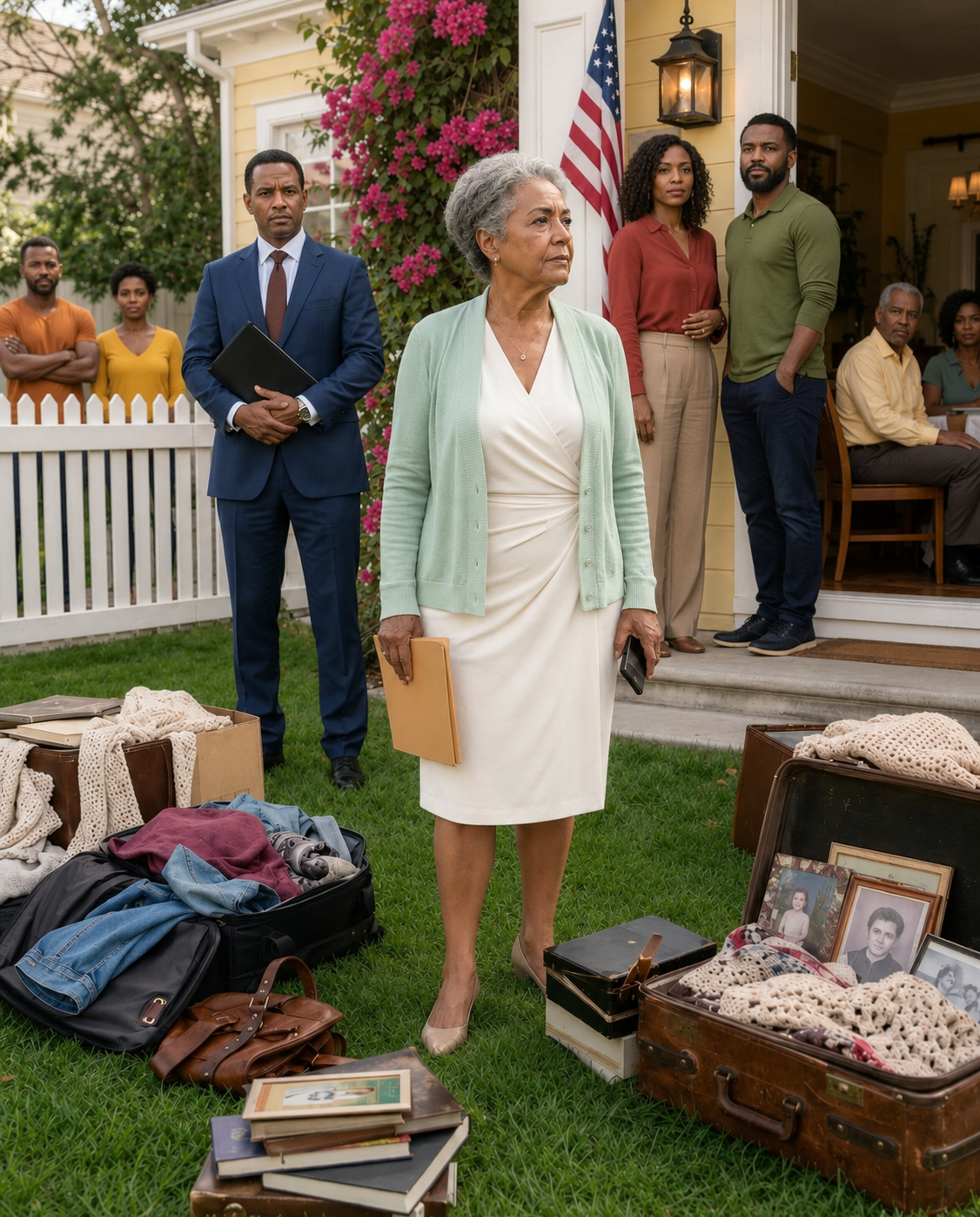 I Came Home From My Sister’s Funeral And Found My Life Thrown Across The Yard