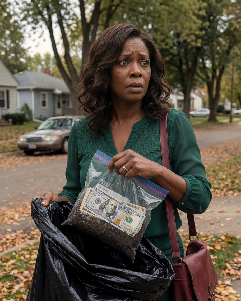 Seeing that I was leaving my in-laws’ house empty-handed, my father-in-law asked me to take a trash bag. When I reached the gate and opened it, I felt a lump in my throat and my hands began to tremble as I saw…