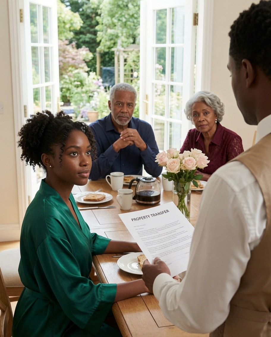 The morning after our wedding, my husband brought a notary to breakfast so he could take control of the company my grandmother had built from absolutely nothing.