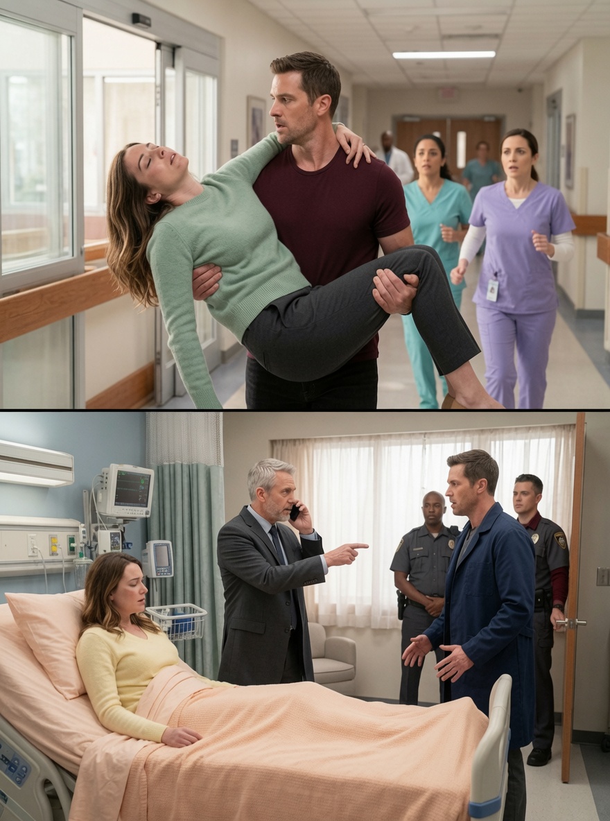My husband controlled and @bused me every day. One day, I f@inted. He rushed me to the hospital, making a perfect scene: “She fell down the stairs.” But he didn’t expect the doctor to notice signs that only a trained person would recognize. He didn’t ask me anything — he looked straight at him and called security: “Lock the door. Call the police.”…