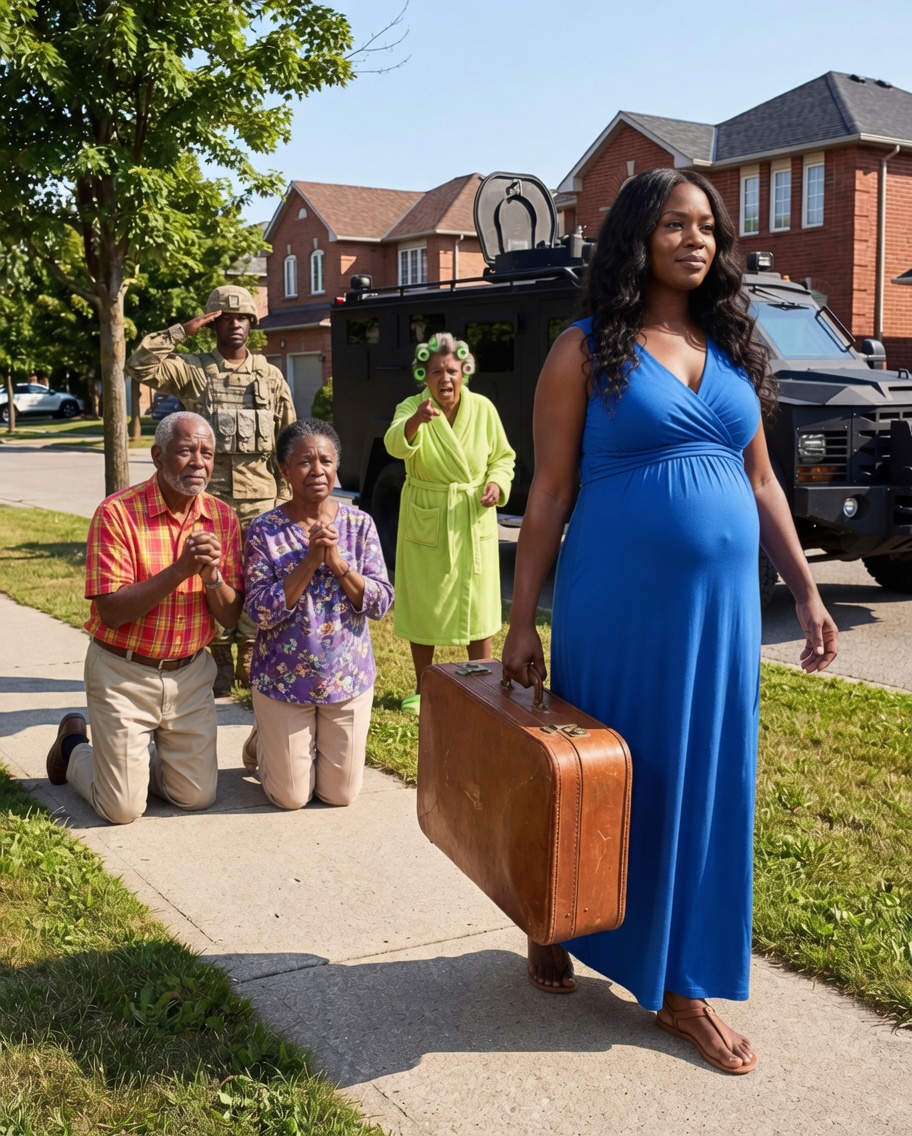 Hours after my husband’s funeral, Mom pointed at my 8-month pregn
