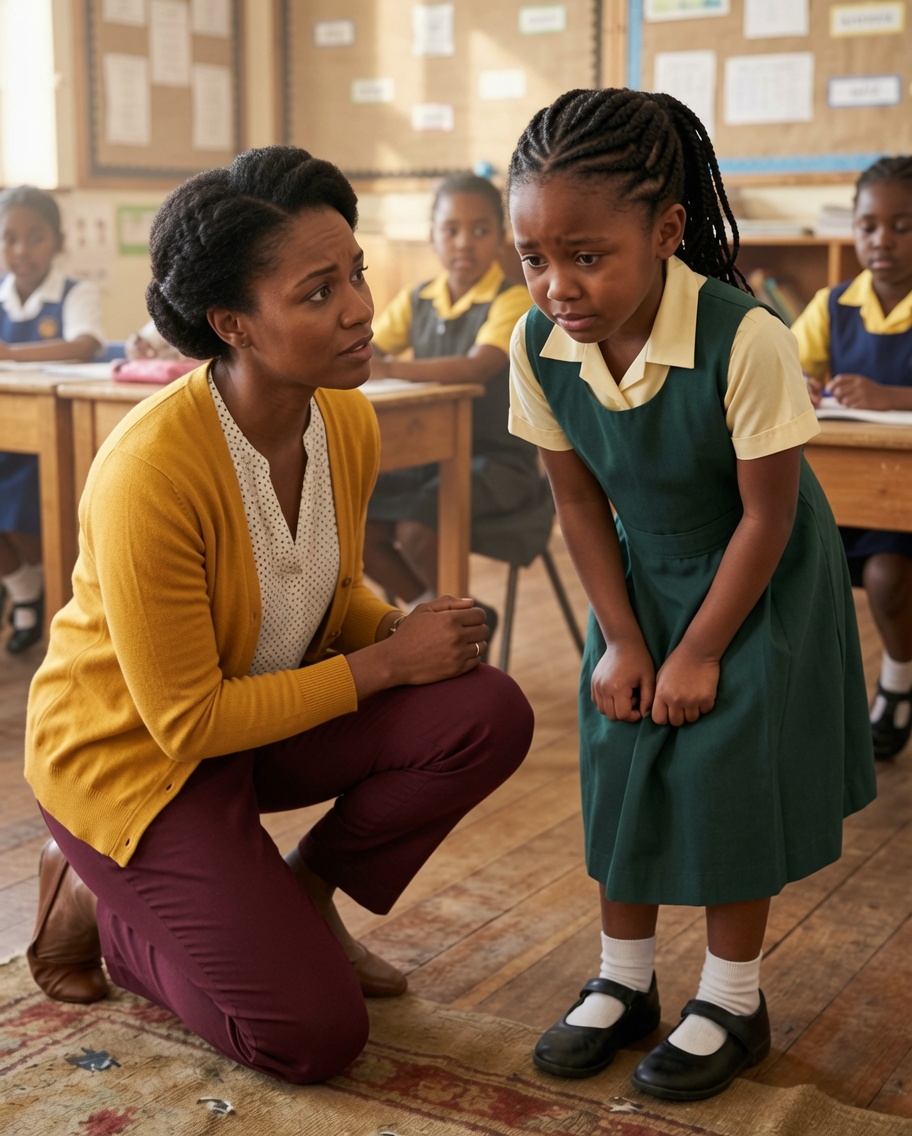 A 6-year-old girl refused to sit for days. When she fell in gym class, she begged, “Please don’t tell!” I lifted her shirt and saw the marks. “The chair has nails,” she whispered. Her uncle said judges were his friends. I dialed 911, thinking I was saving her, not knowing I had just started a war….