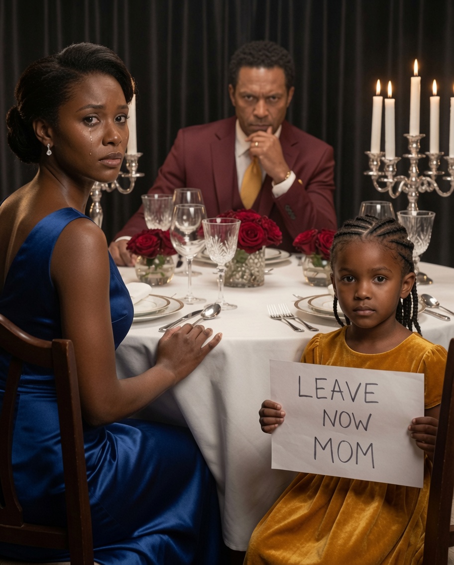 During Christmas dinner, my eight-year-old daughter slipped a folded note into my palm. Pretend you’re sick. Leave now. Before I could ask a single question, she doubled over, screaming in pain. I grabbed her and rushed out. Ten minutes later, the truth came out—and I realized she had just saved my life.