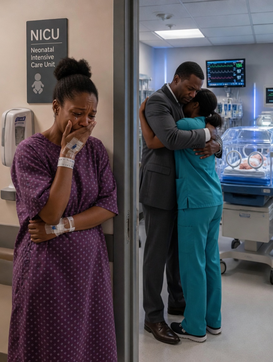 Two days after my C-section, I caught my husband drugging a nurse so he could hand our healthy newborn to his mistress and leave me with a dying baby instead.