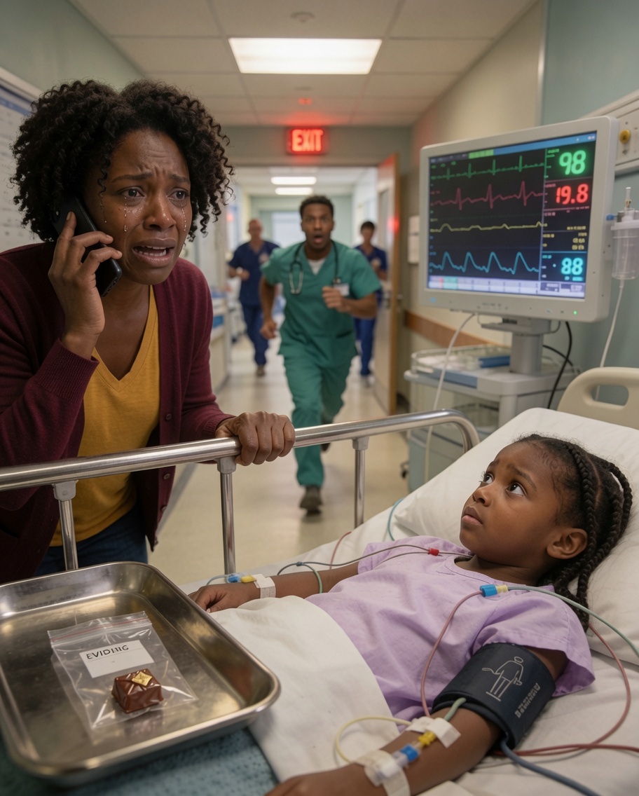 My 10-Year-Old Daughter Collapsed at School — As I Sat Shaking Beside Her Hospital Bed, a Nurse Whispered, “Call Your Husband Now.” When He Arrived, the Truth Left Us Frozen…
