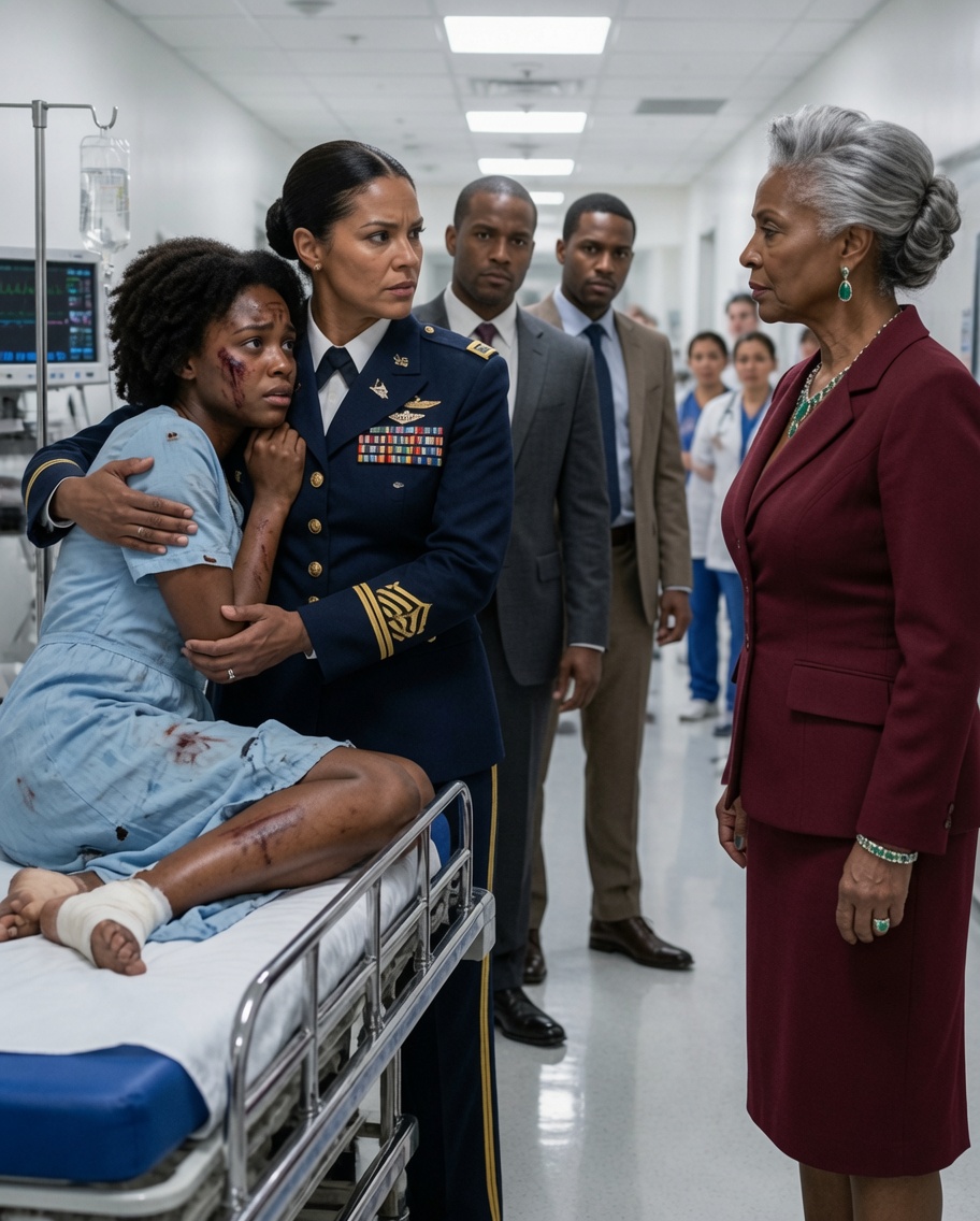 “Mom, Come Get Me… My Husband’s Family Be@t Me”: A U.S. Army Colonel Rushed to Rescue Her Daughter, but When One of America’s Most Powerful Families Tried to Humiliate Her, They Learned Too Late They Had Chosen the Wrong Mother as an Enemy