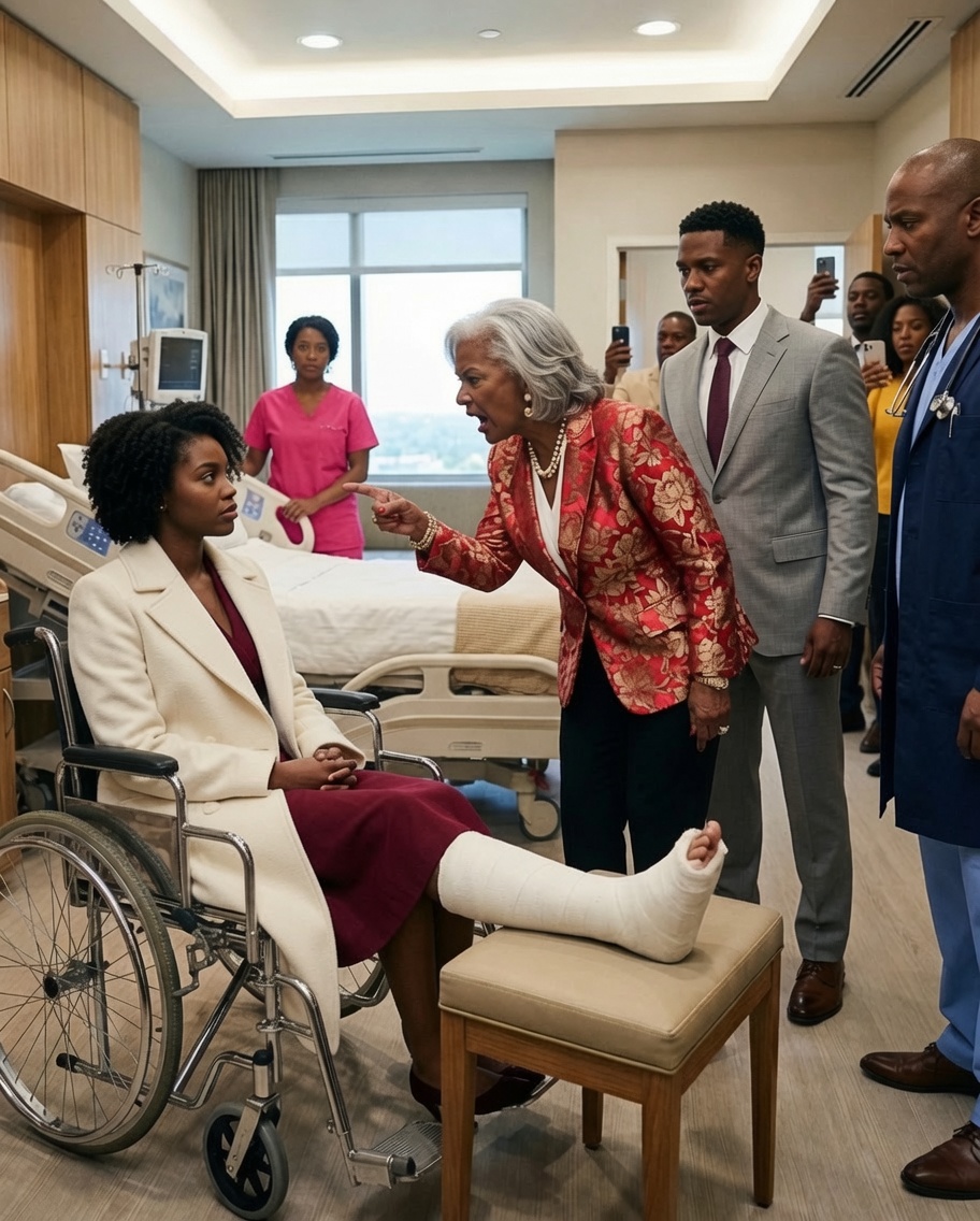 My mother-in-law br0ke my leg in the kitchen and my husband said it was my pun!shment, but 3 days later the hospital set a trap for them