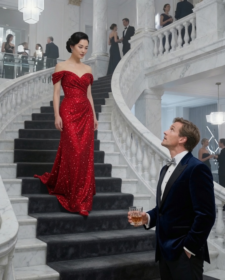 “My husband bu:rned my only decent dress so I couldn’t attend his promotion party. He called me an “embarrassment.” But when the grand ballroom doors opened, I appeared in a way he never expected—and that night destroyed his world completely.