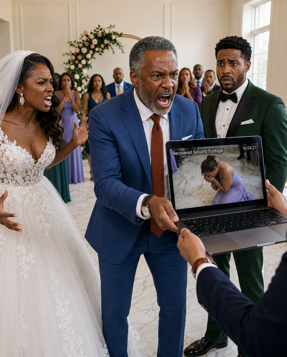 At my son’s wedding, my wife came home shaking and whispered that she had only fallen.
