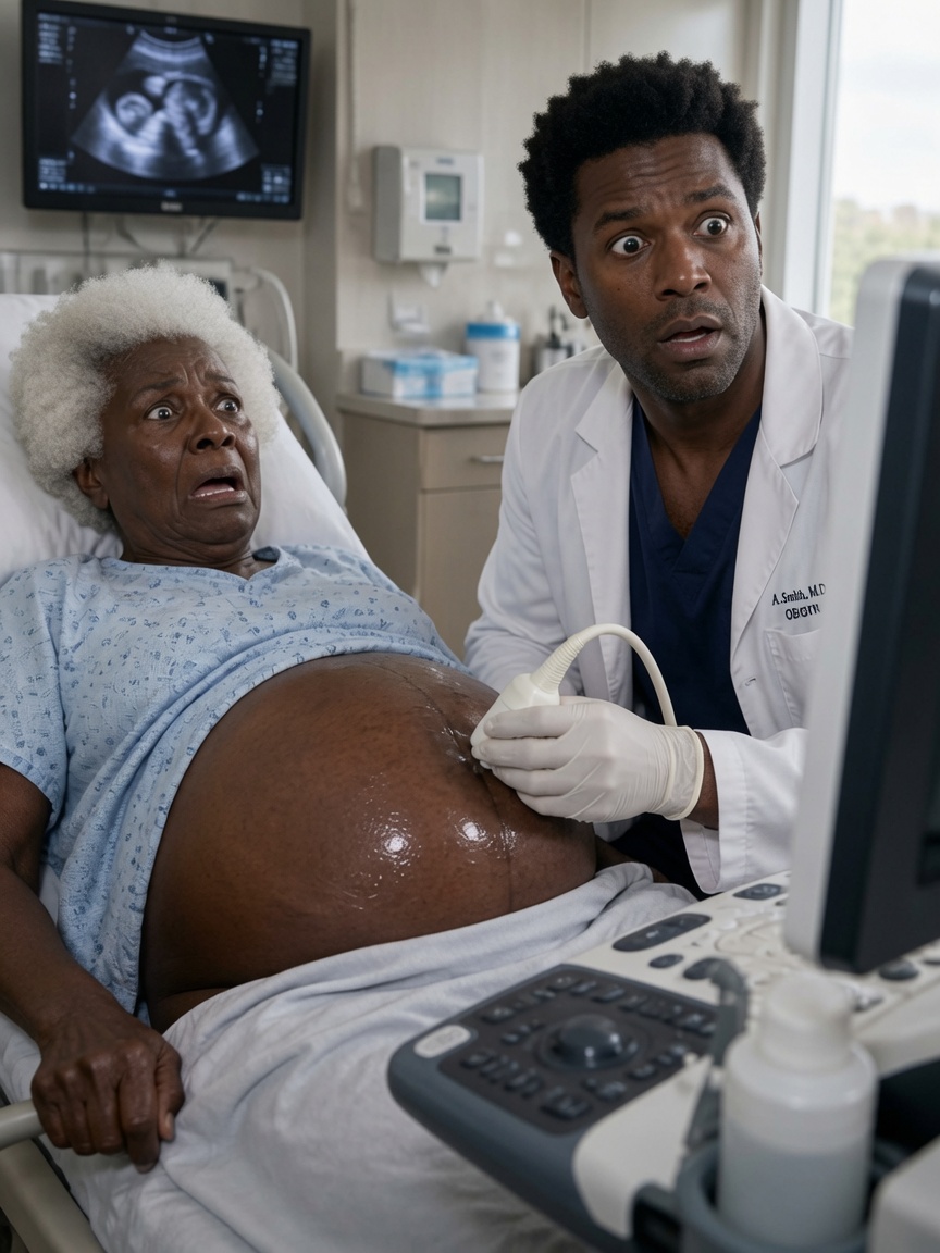 At 66, She Walked Into Her Gynecologist’s Office Carrying a Bag of Baby Diapers, Certain She Was Pregnant… But One Look at the Ultrasound Made the Doctor Order Emergency Surgery Immediately.