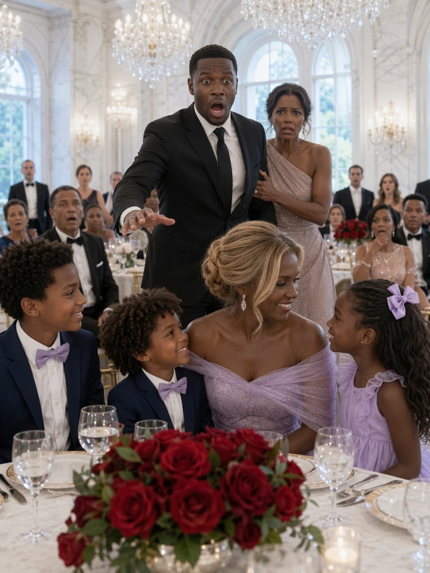 My ex arrived at the restaurant with an engagement ring and ended up staring in panic at my 5-year-old triplets. “Tell me the truth now,” she demanded. I gathered my children’s jackets, called my lawyer, and left a 12-second audio recording on the table… because the woman sitting next to her had answered my phone the night I was in the hospital.