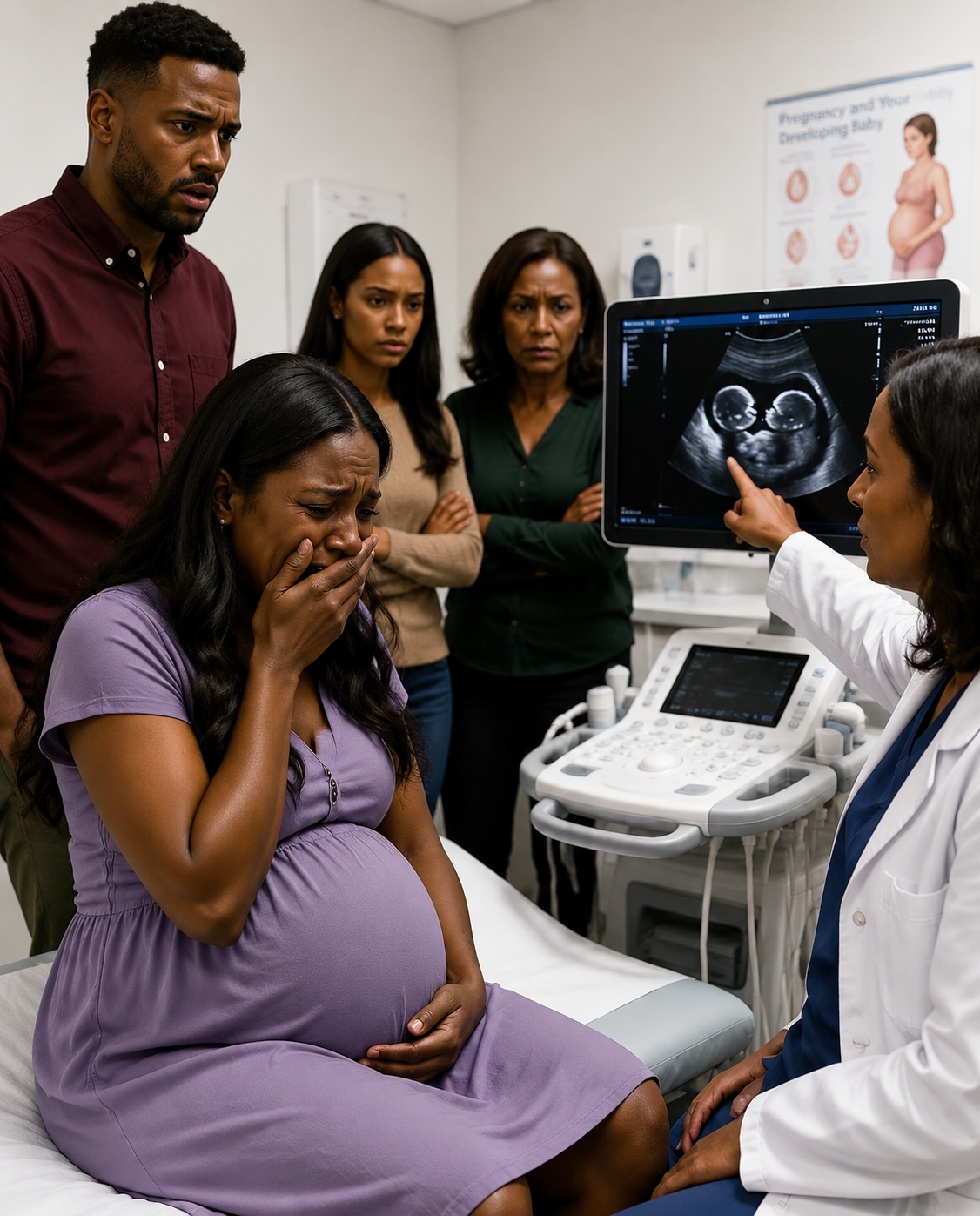 My husband had a vasectomy. Two months later, I discovered I was pregnant. He acc:u:sed me of being with another man… but I still had no idea the most painful surprise was waiting for me at the ultrasound.
