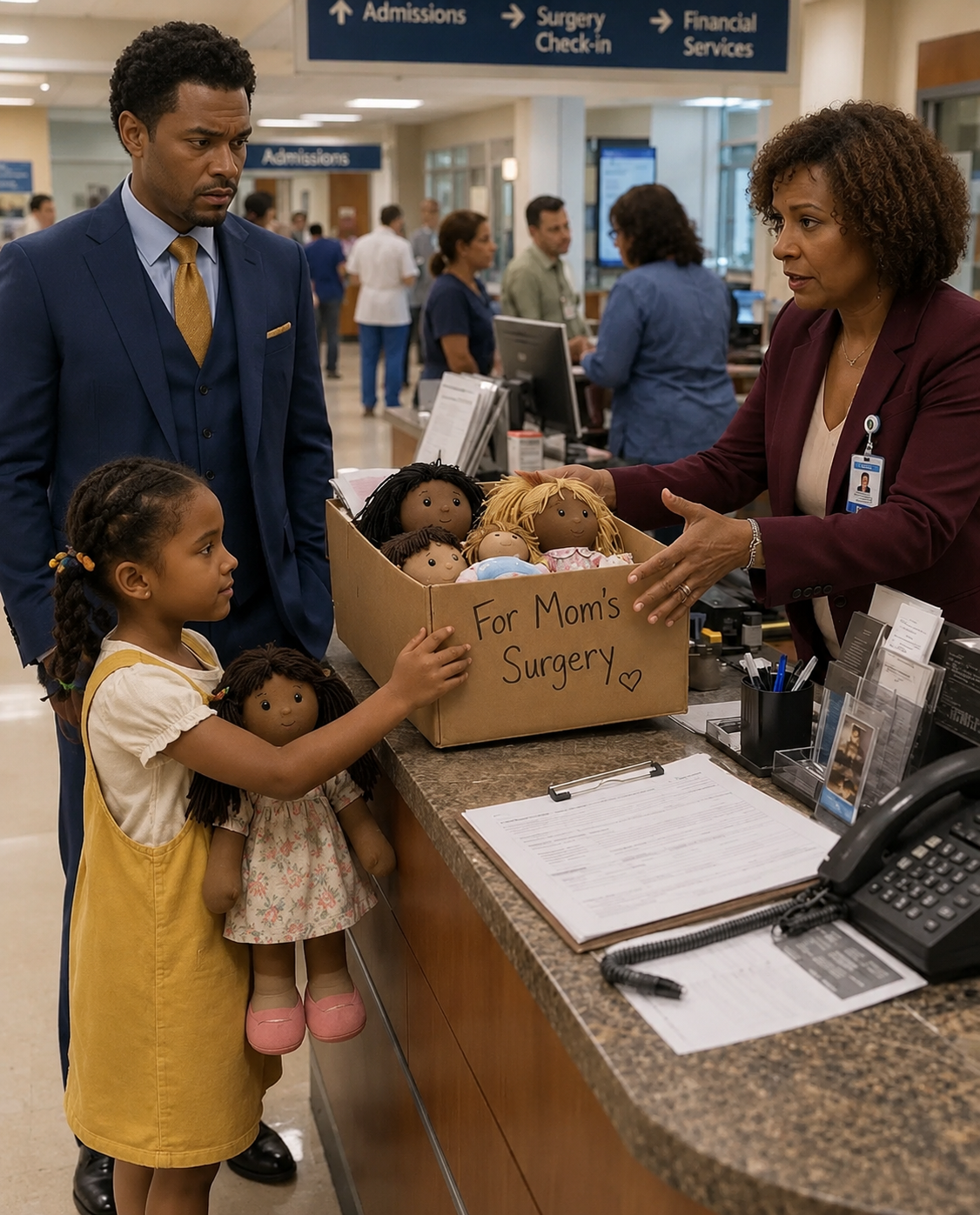 A Little Girl Offered Dolls For Surgery Then A Billionaire Recognized The Name