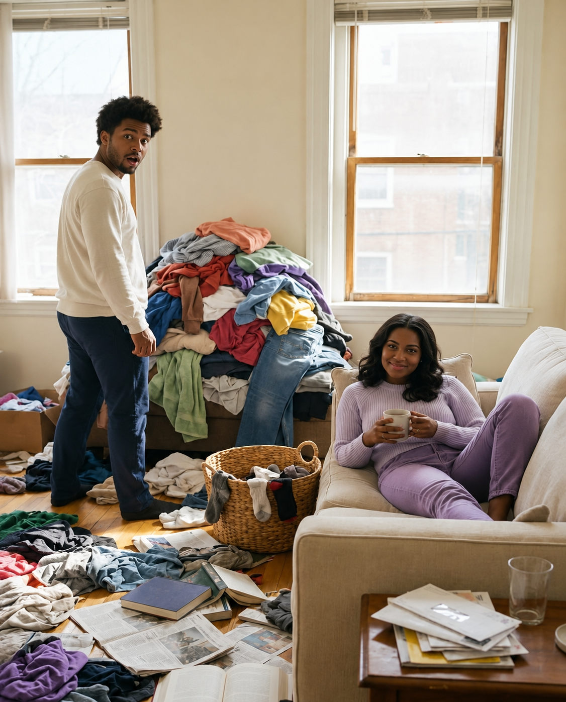 After ten years of marriage, I want everything to be split fairly… even now, it still matters. Ten years is not a small thing.