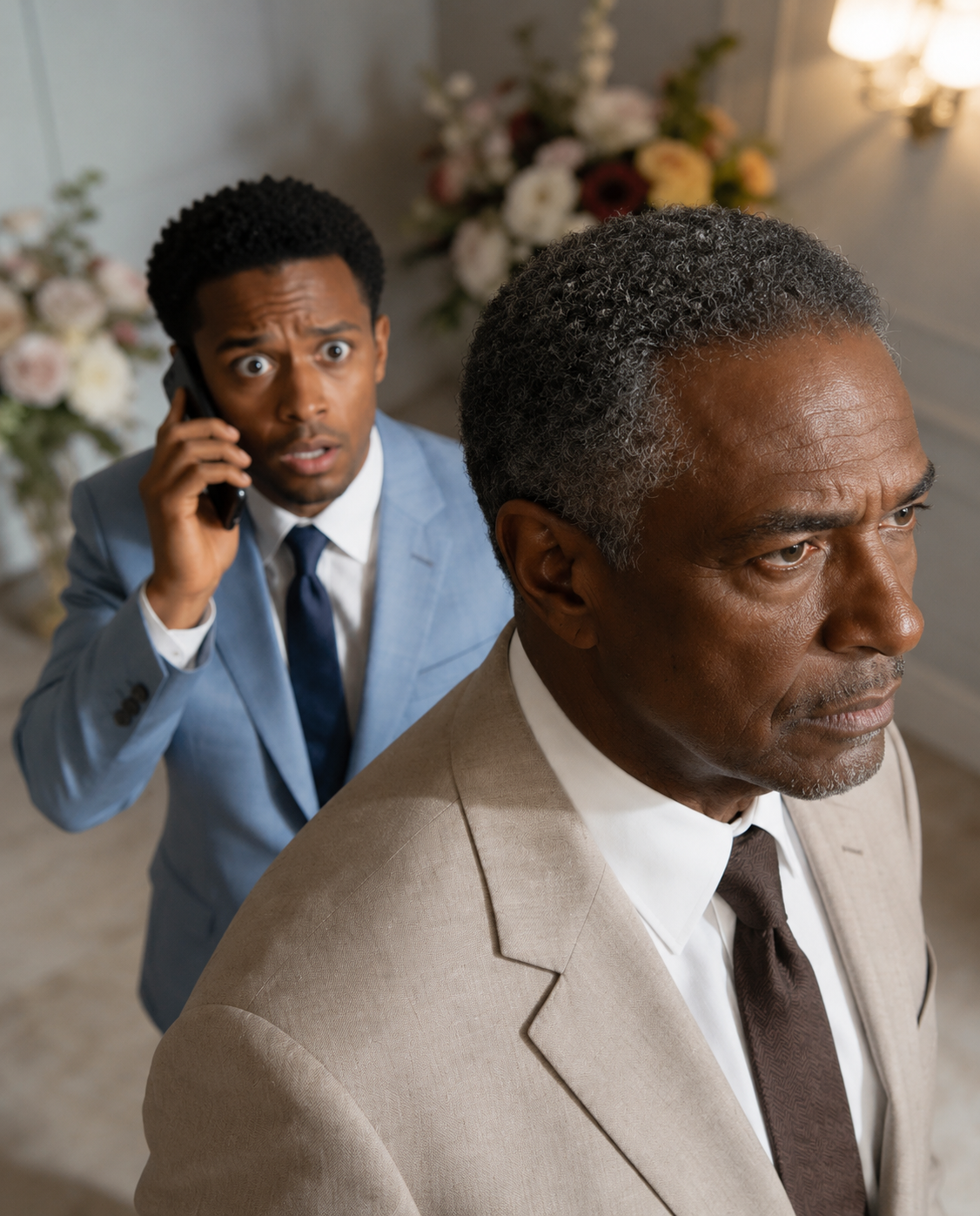At my daughter’s funeral, my son-in-law leaned in and murmured, “You have 24 hours to leave my house.” I met his eyes, smiled, and said nothing. I packed one bag and disappeared. A week later, his phone rang.