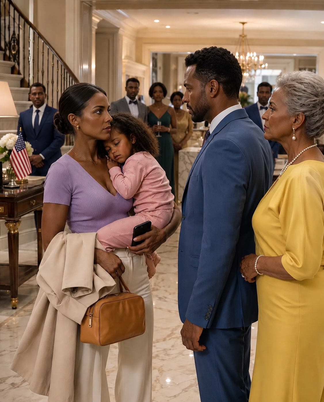 My daughter’s fever climbed so high i knew we could not wait. but my mother-in-law stood in the kitchen and told me to stay, smile, and cook for her guests. “stop embarrassing this family,”