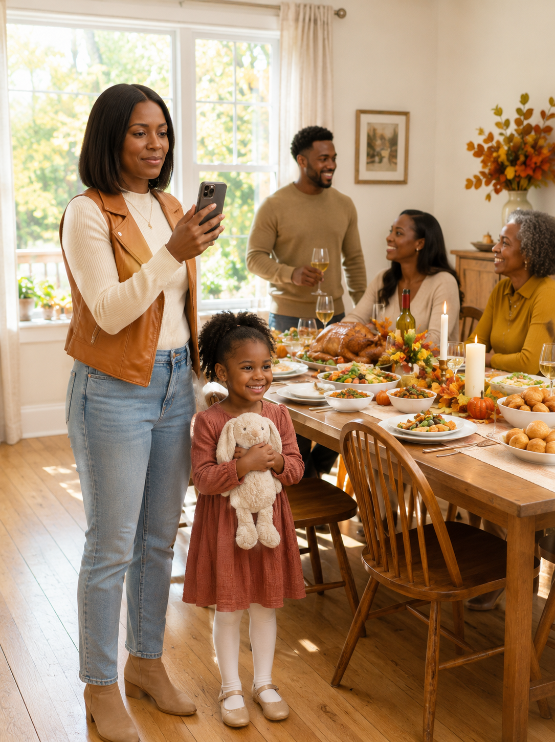 My family kicked my 5-year-old daughter and me out in the middle of Thanksgiving dinner, claiming they were better off without us.