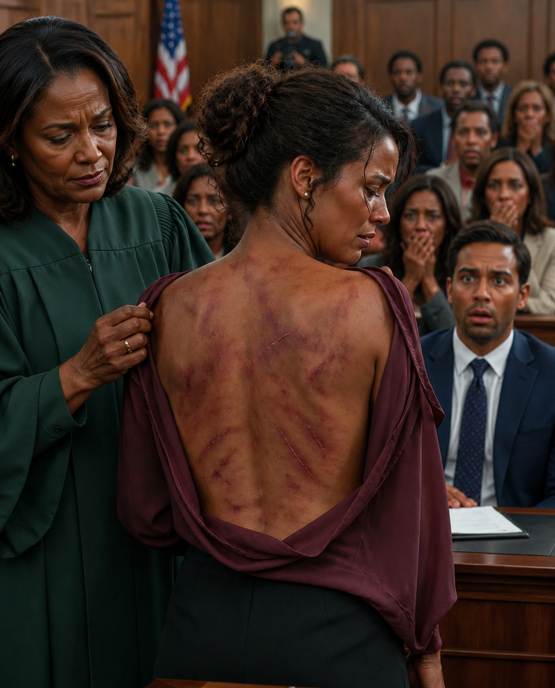 My daughter came home for what was supposed to be a peaceful visit, but when I walked into her room and caught sight of the bruises covering her back as she changed, I could barely breathe.