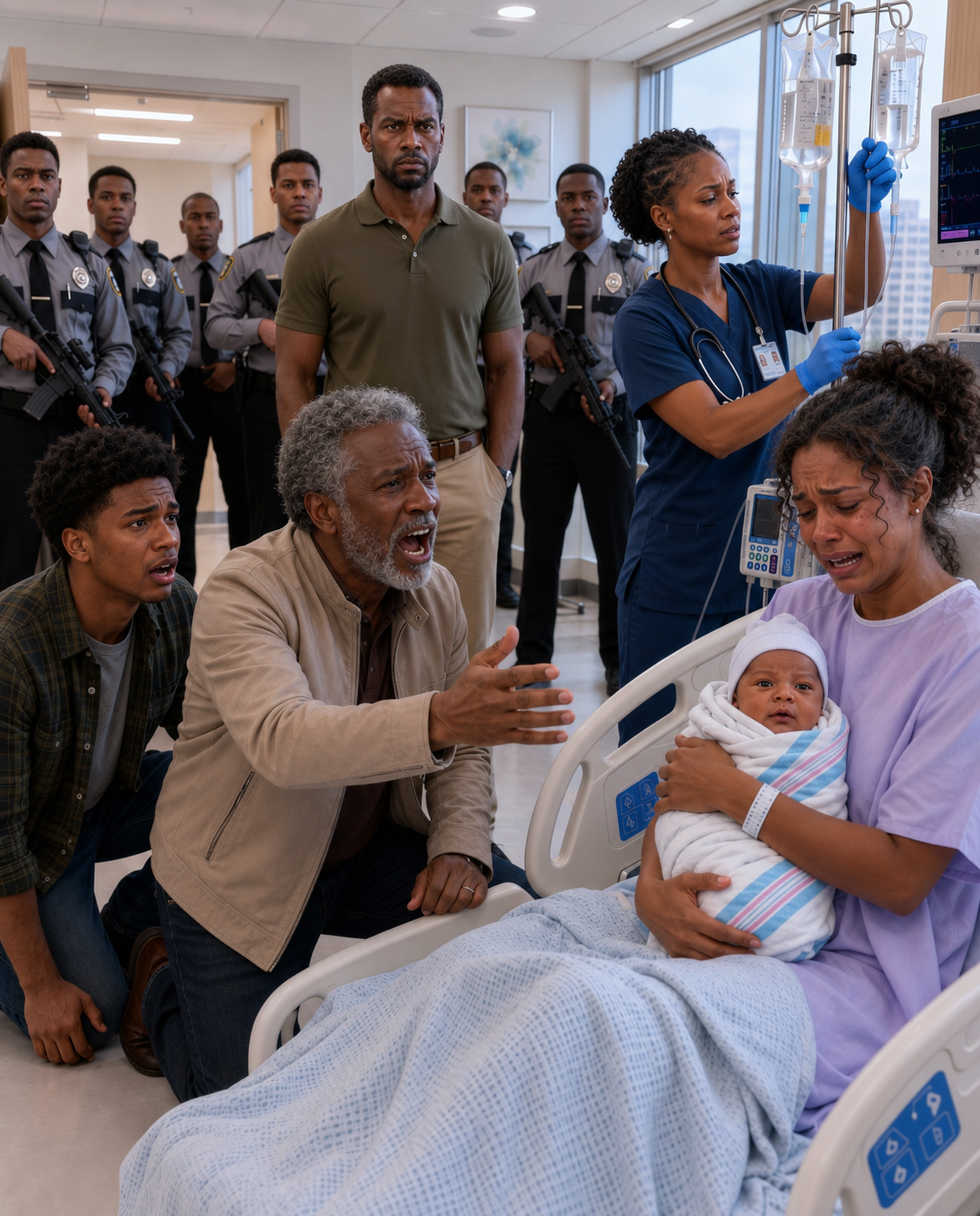 “Take the Baby!” My Father Shouted as My Brother R!pped My Newborn From My Arms—They Thought They Had Stolen My Husband’s Fortune… Until I Pressed the Hidden Red Button.