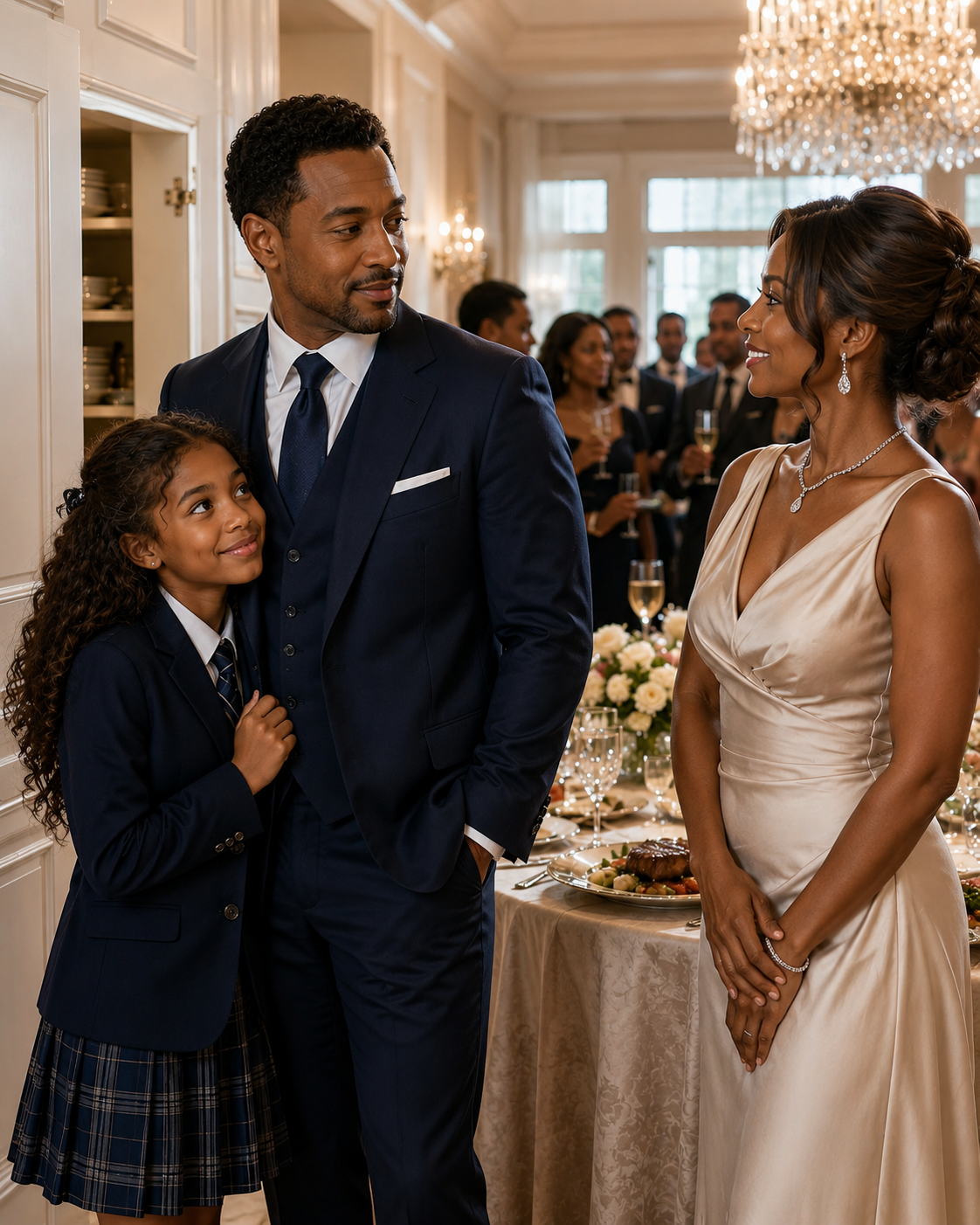 I Came Home Early From a Business Trip and Found My Nine-Year-Old Daughter Locked Inside a Dark Pantry While My Wife Served Steak and Lobster to Thirty Dinner Guests Upstairs. “Say Your Name Is Emily, and You Can Eat,” She Whispered Through the Door. I Carried My Daughter Straight to the Hospital… and Hours Later Discovered My Wife Had Spent Two Years Erasing Her Identity, Declaring Me No Longer Live, and Stealing Hundreds of Thousands of Dollars From My Daughter’s Inheritance