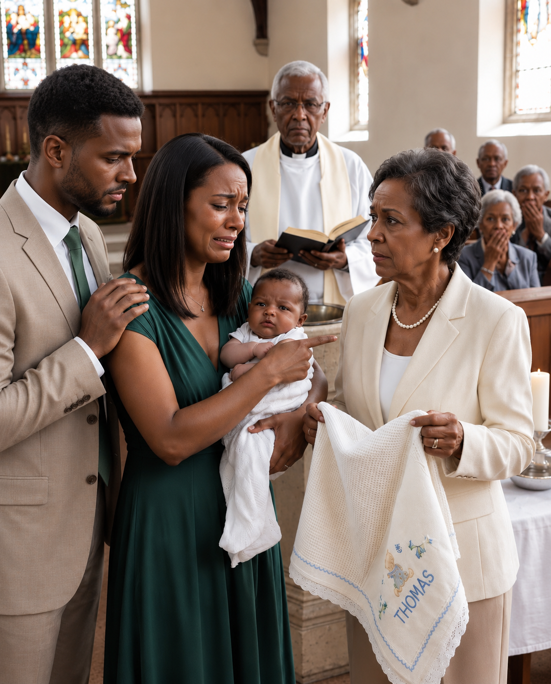 My Mother Publicly Renamed My Son During His Baptism—So I Stopped the Ceremony and Revealed the Secret She Had Hidden From Everyone.
