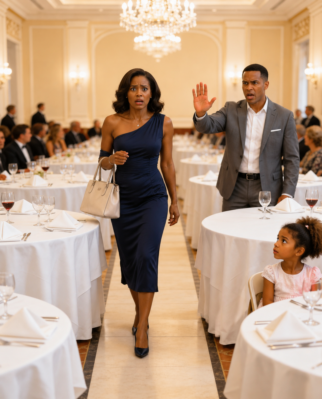 Lonely Millionaire CEO Can’t Get a Table on New Year’s — A Poor Mechanic Stands Up and Waves Her Over.